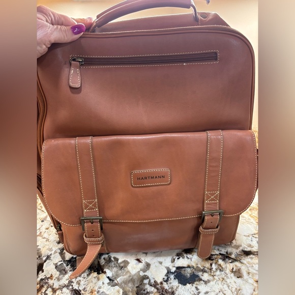 Hartmann Other - Hartmann Leather 2nd Generation Belting Backpack Vintage and Rare